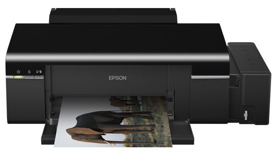 An Epson EcoTank supertank printer, a different model in the same cartridge-free ink tank product family